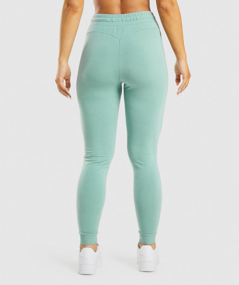 Spodnie Do Biegania Gymshark Treningowe Pippa Damskie Zielone | PL 845WER